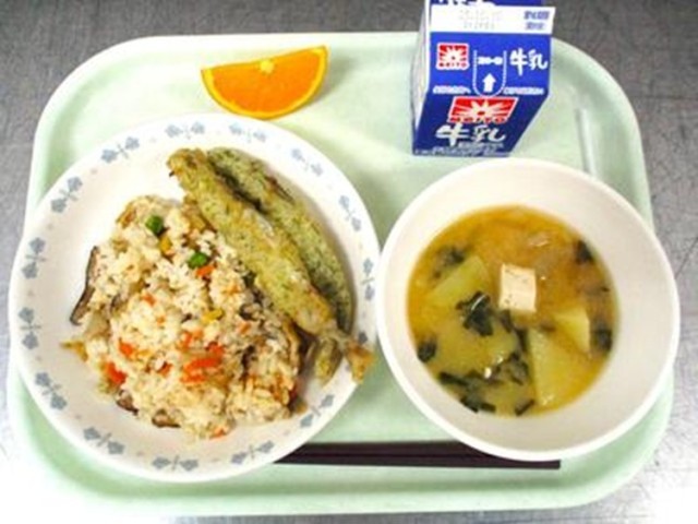 10月3日の給食
