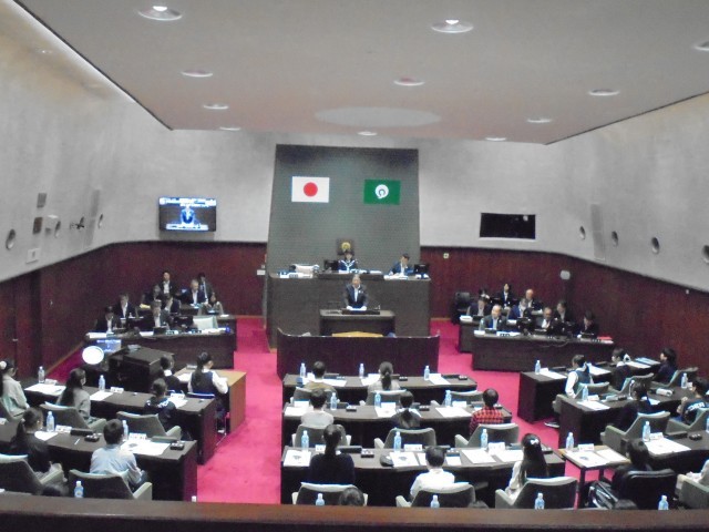 子ども議会の様子