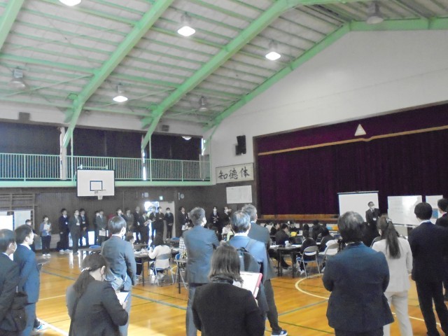 たくさんの先生方が参観しました