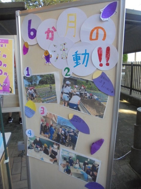 これまでの活動も掲示