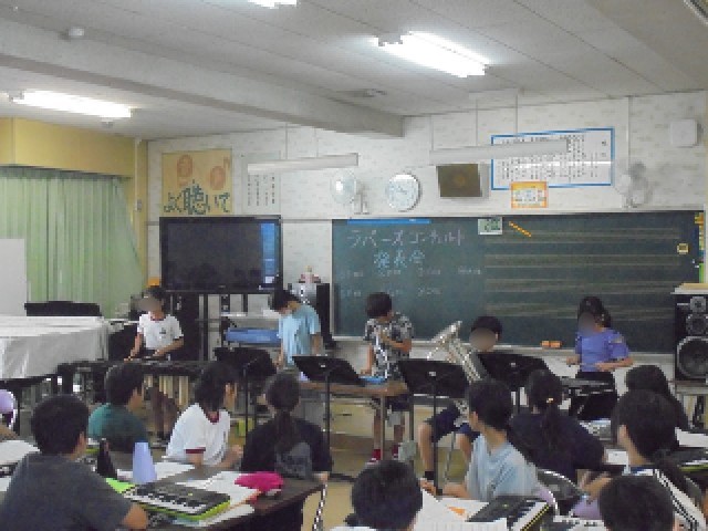 ６年生合奏発表会