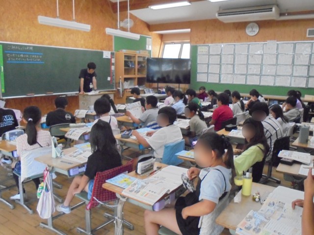 ４年生来週はクリーンセンター見学