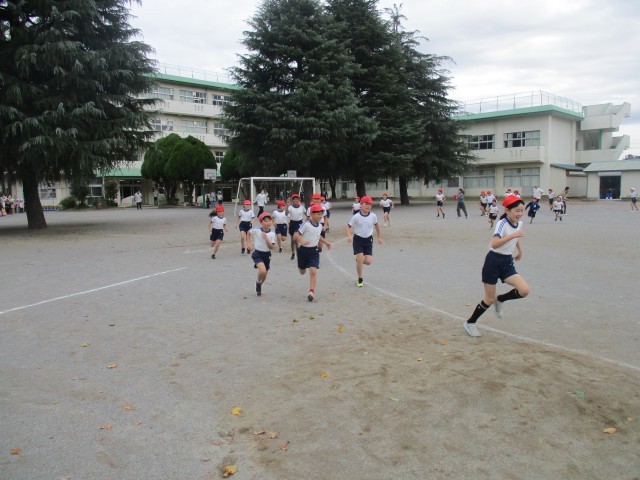 みんなよいリズムで走ってますね。