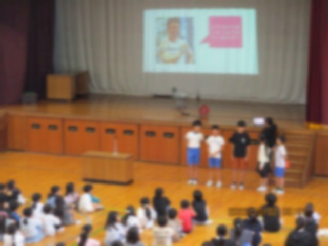 挨拶運動について（児童会から）