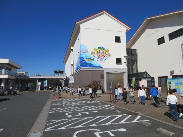 渚の駅たてやまに到着