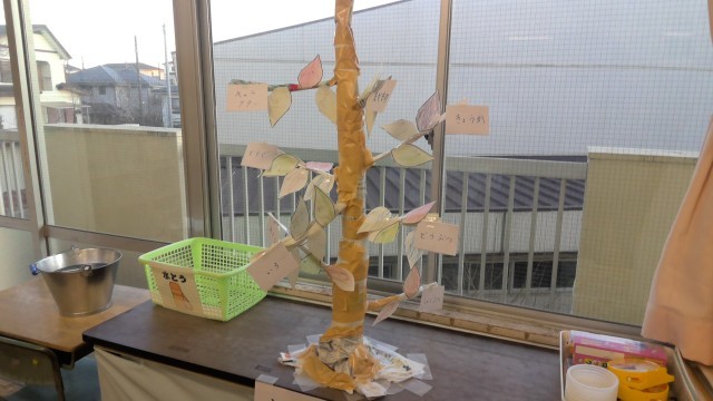 みんなで作った言葉の木