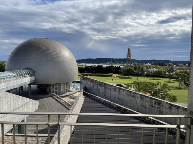 部屋の窓からの景色