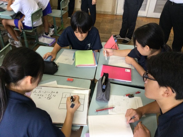 クラスの皆に説明するには…